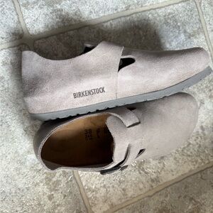 Birkenstock London Suede Stone Coin 38 New without tag, 38